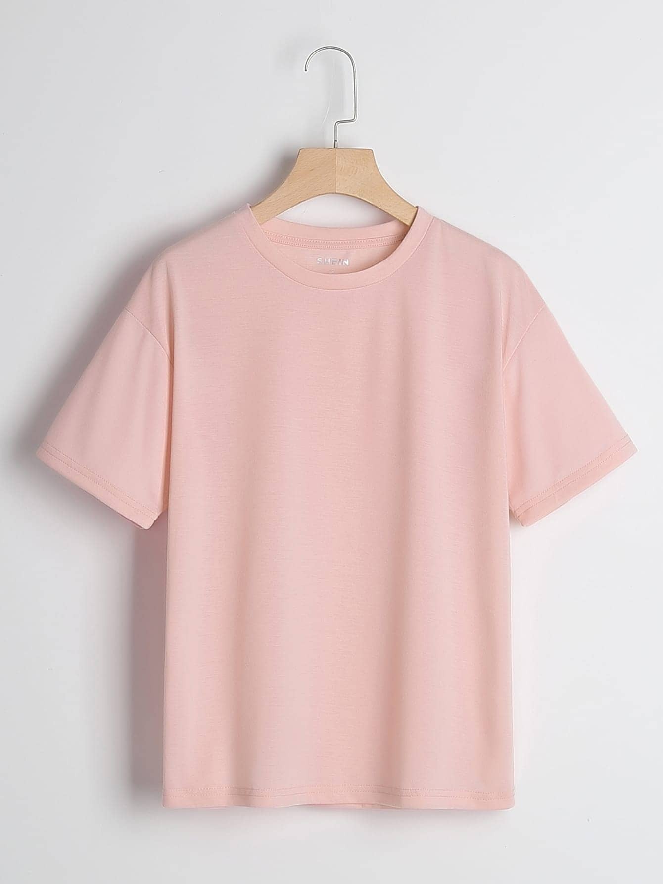 PLAIN BABY PINK TSHIRT