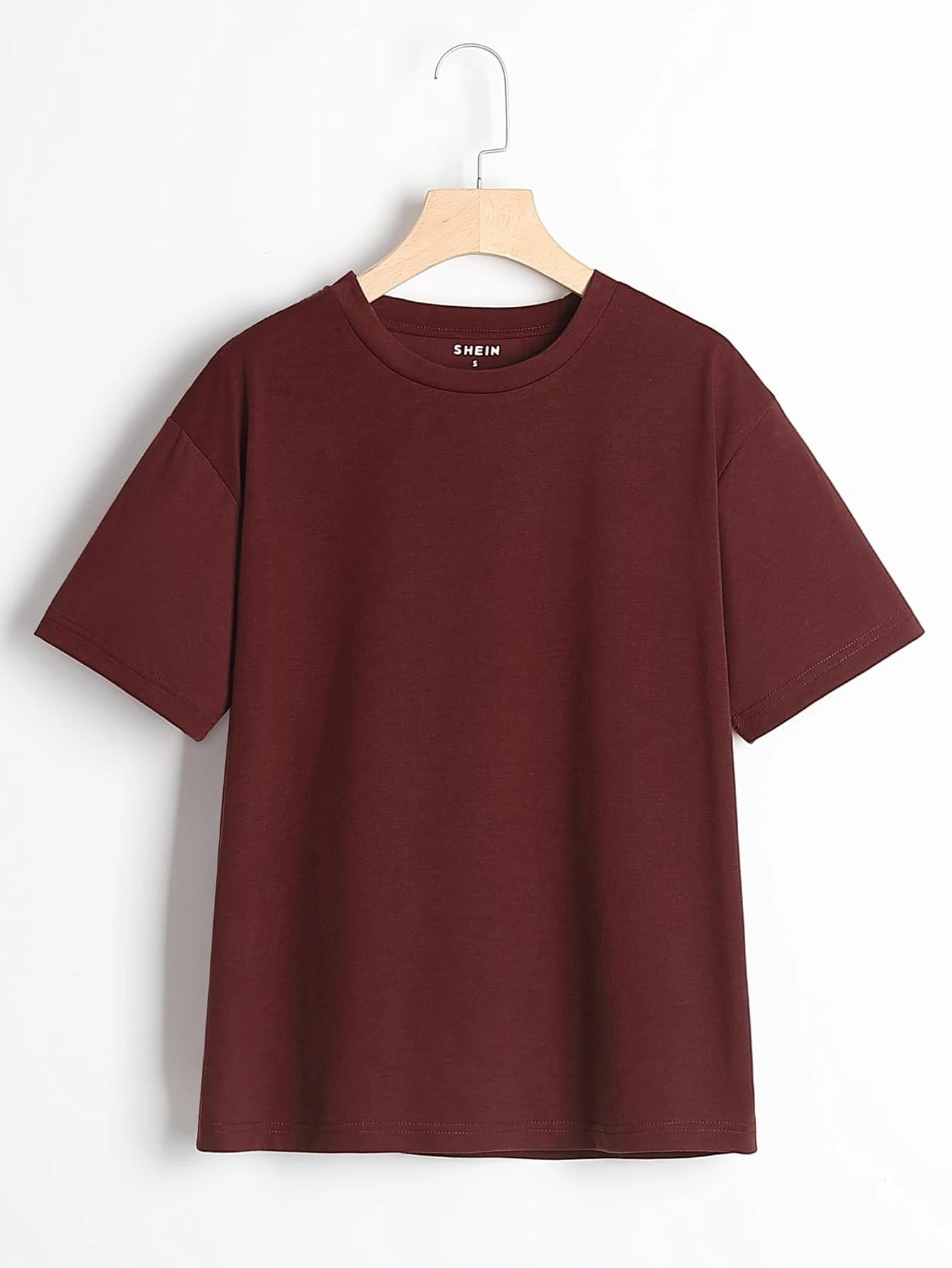PLAIN MAROON TSHIRT
