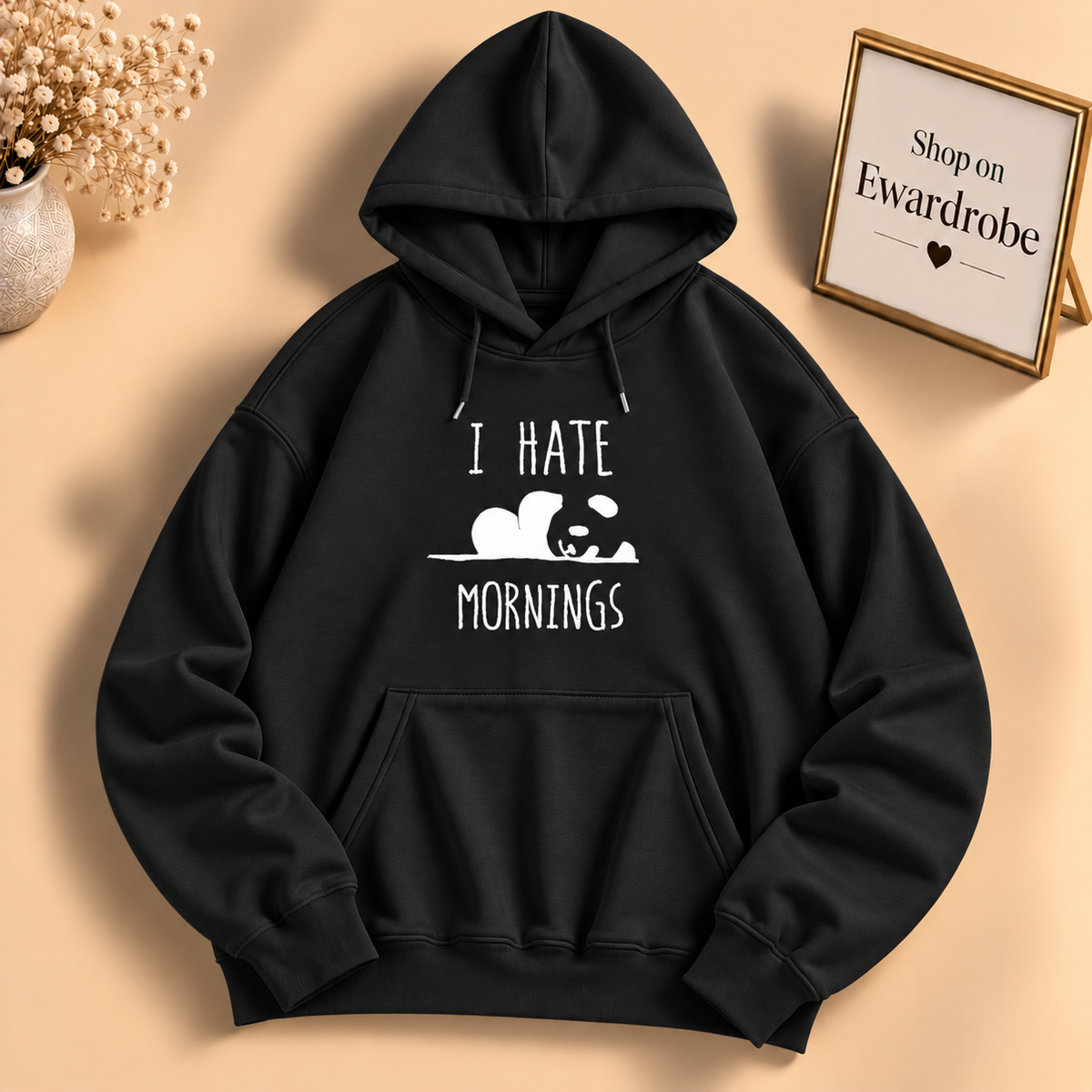 I Hate Morning Hoodie