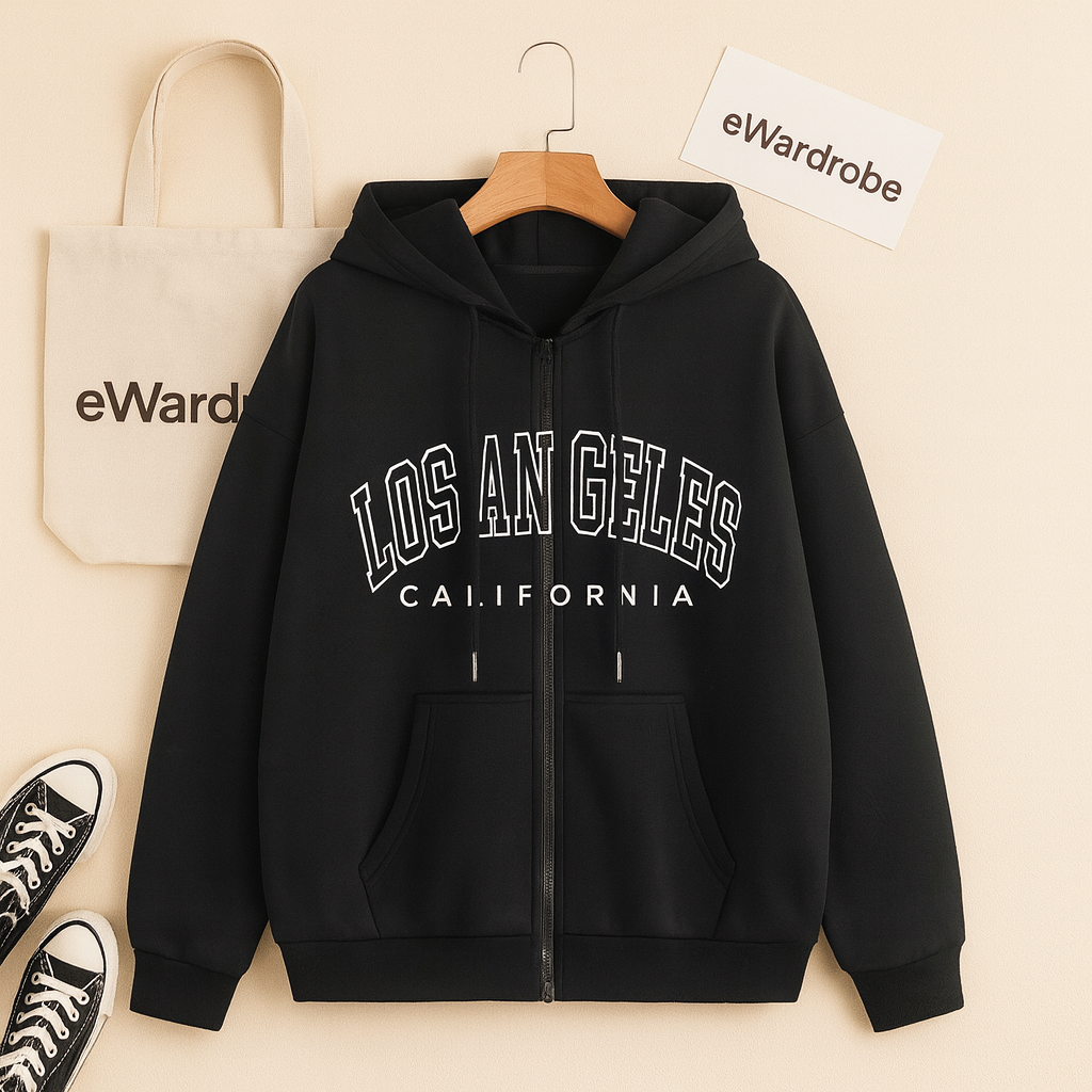BLACK ZIPPER LOS ANGLES