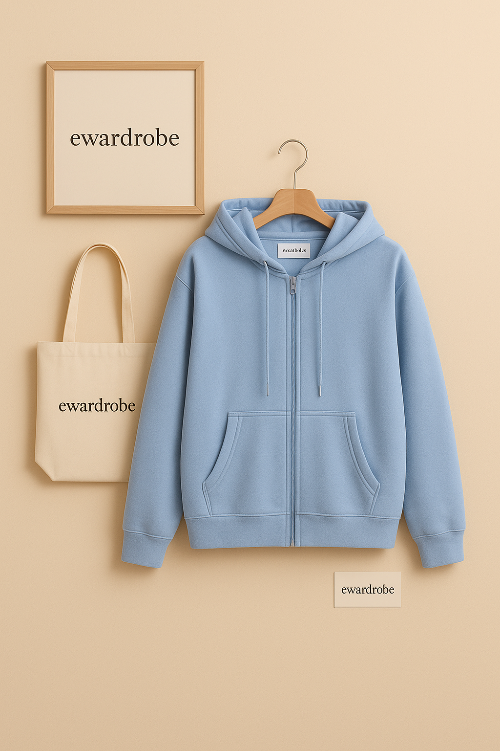SKY BLUE ZIPPER