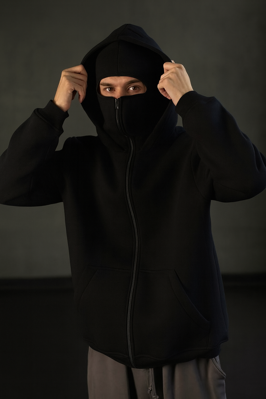 NINJA BLACK HOODIE