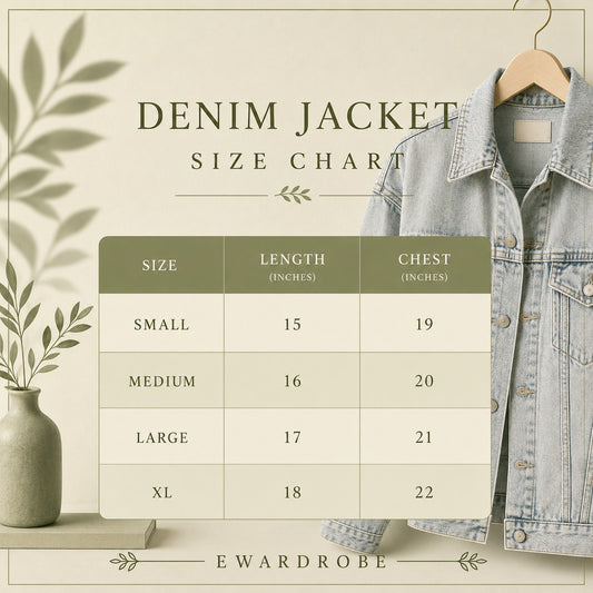 Beige Denim Jacket
