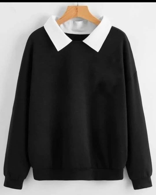 COLLARED SS SWEATSHIRT main image 1