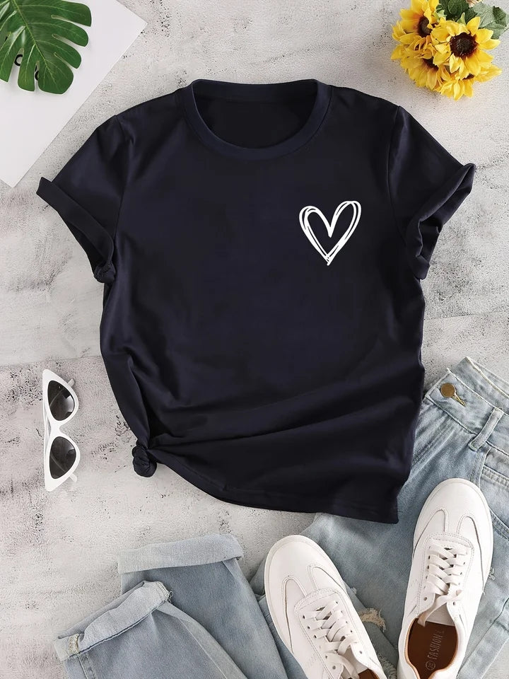 SHREDED HEART TSHIRT