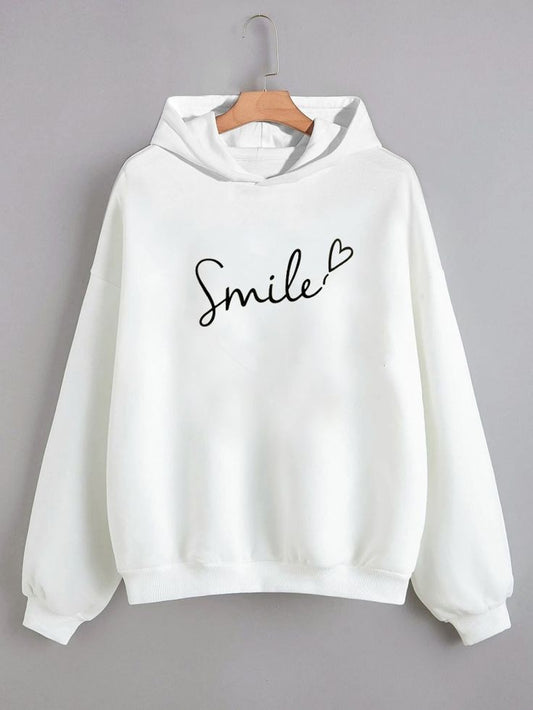 WHITE SMILE HOODIE