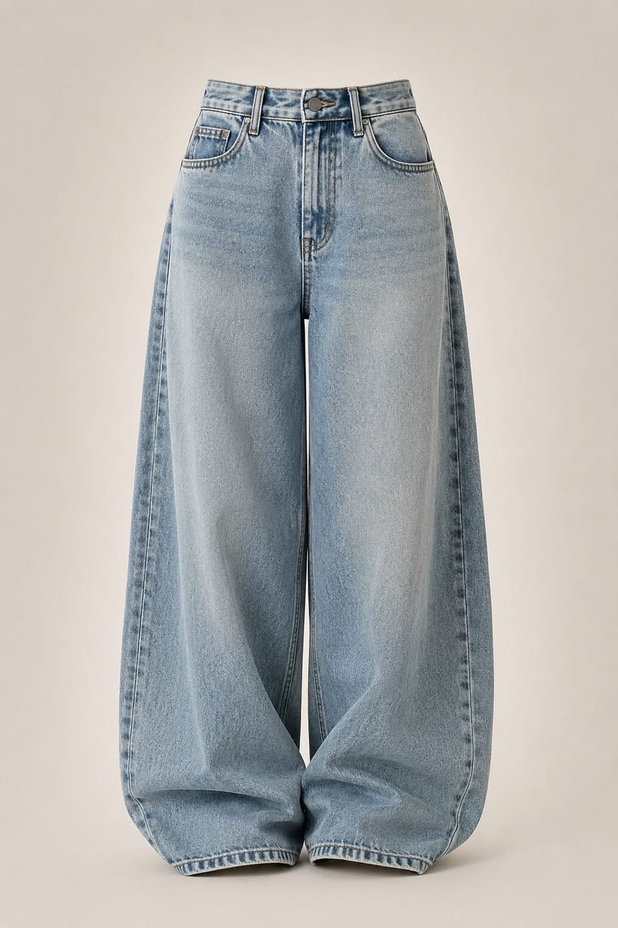 Vintage sky blue wide keg jeans