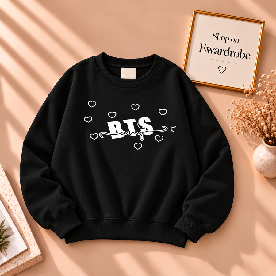 BTS Hearts Sweatshirt