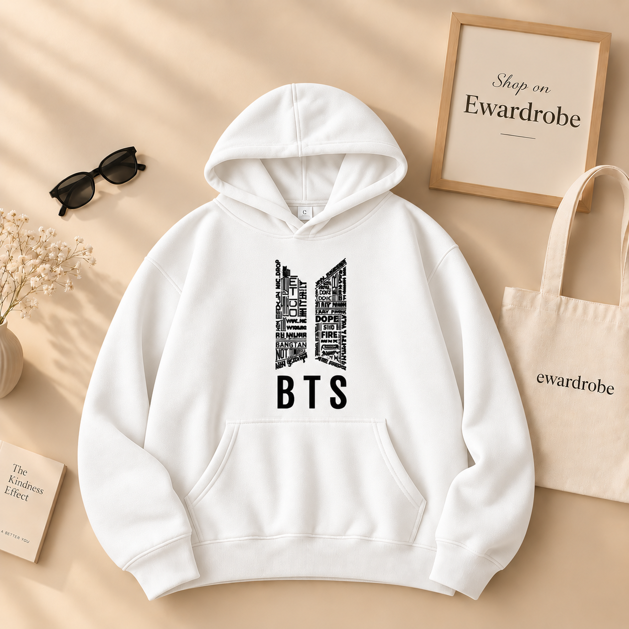 Detailed BTS Hoodie