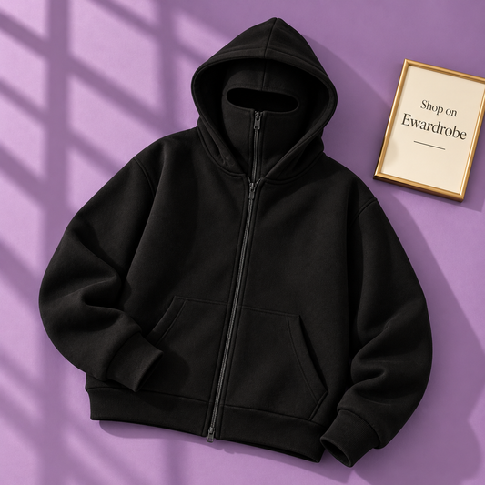 Ninja Black Hoodie - Women