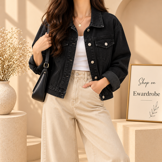 Black Denim Jacket
