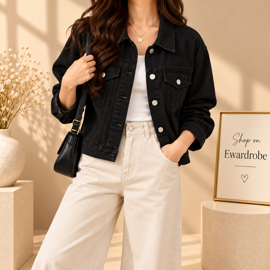 Black Denim Jacket
