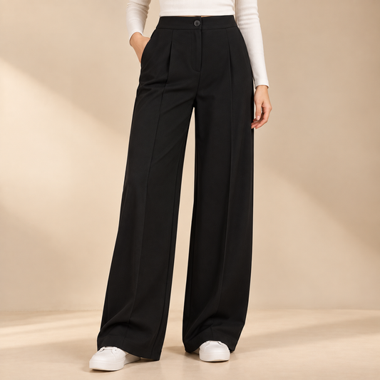 Black Formal Pant Wide Leg