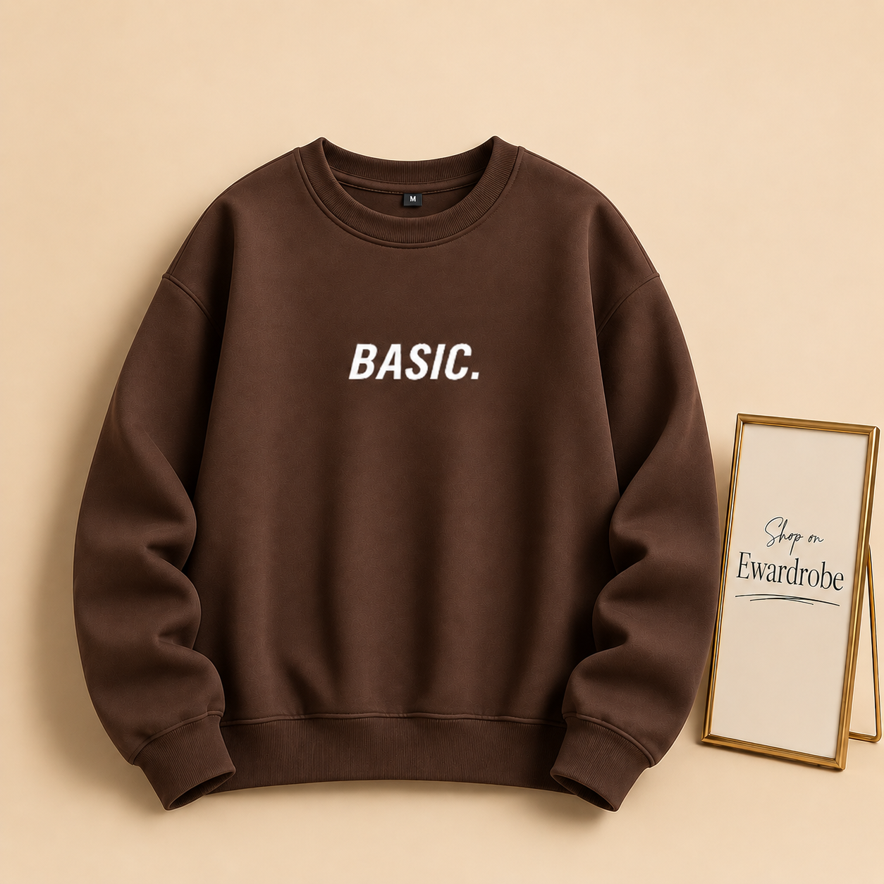 Basic Print Sweatshirt