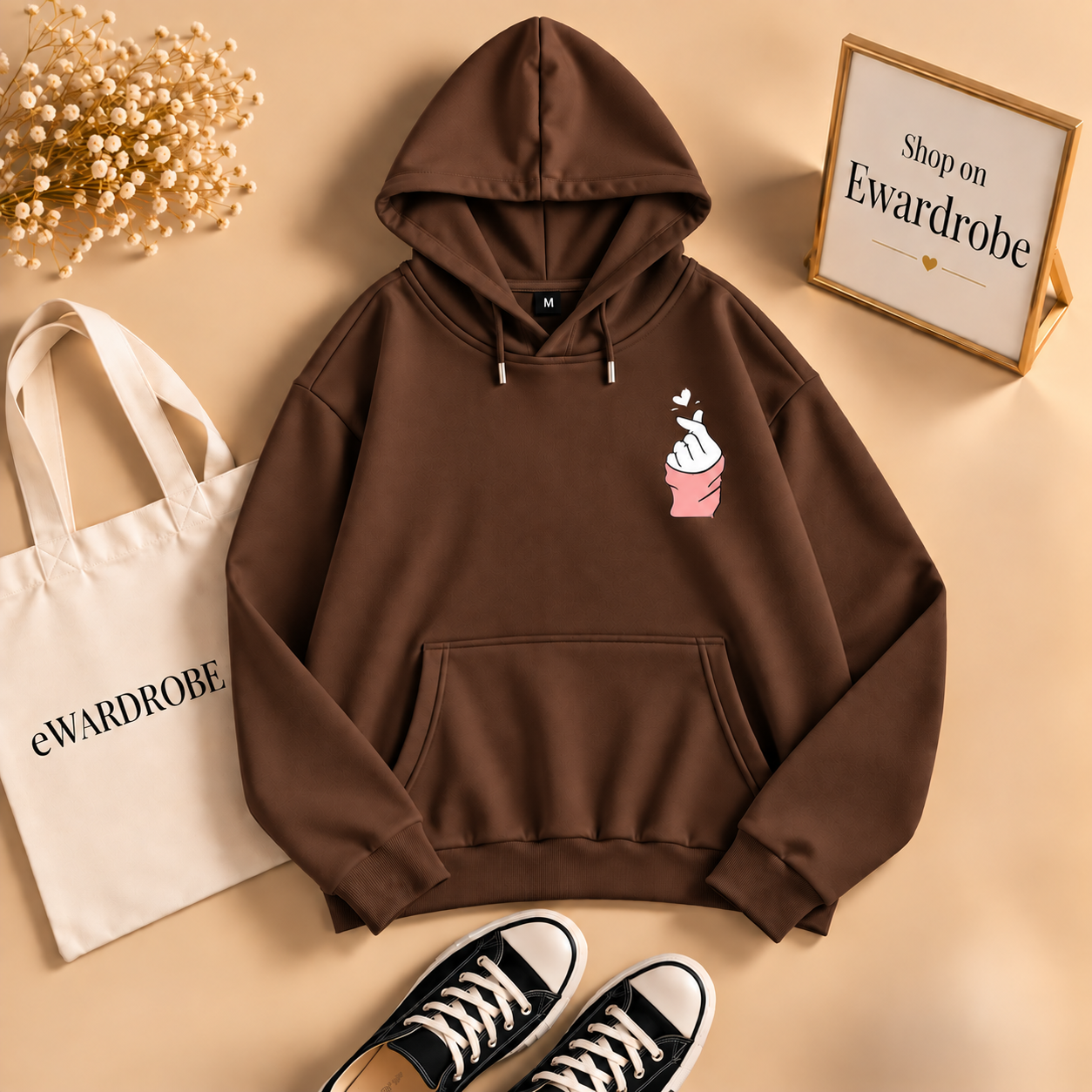 Pocket Love Charm Hoodie