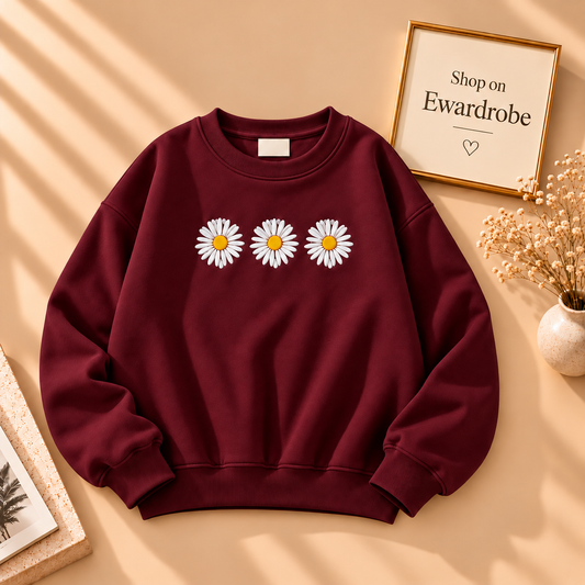 3 Daisy Sweatshirt