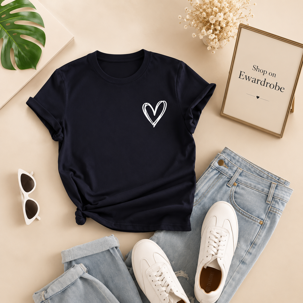 SHREDED HEART TSHIRT