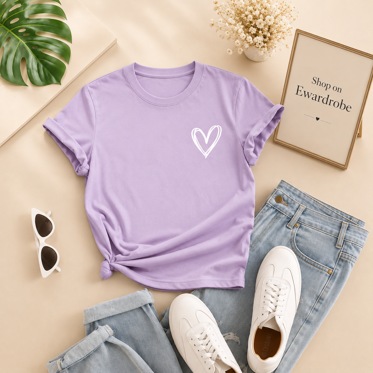 SHREDED HEART TSHIRT