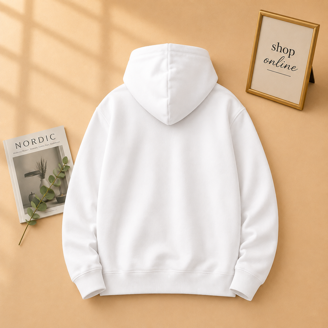 Basic White Hoodie // Women