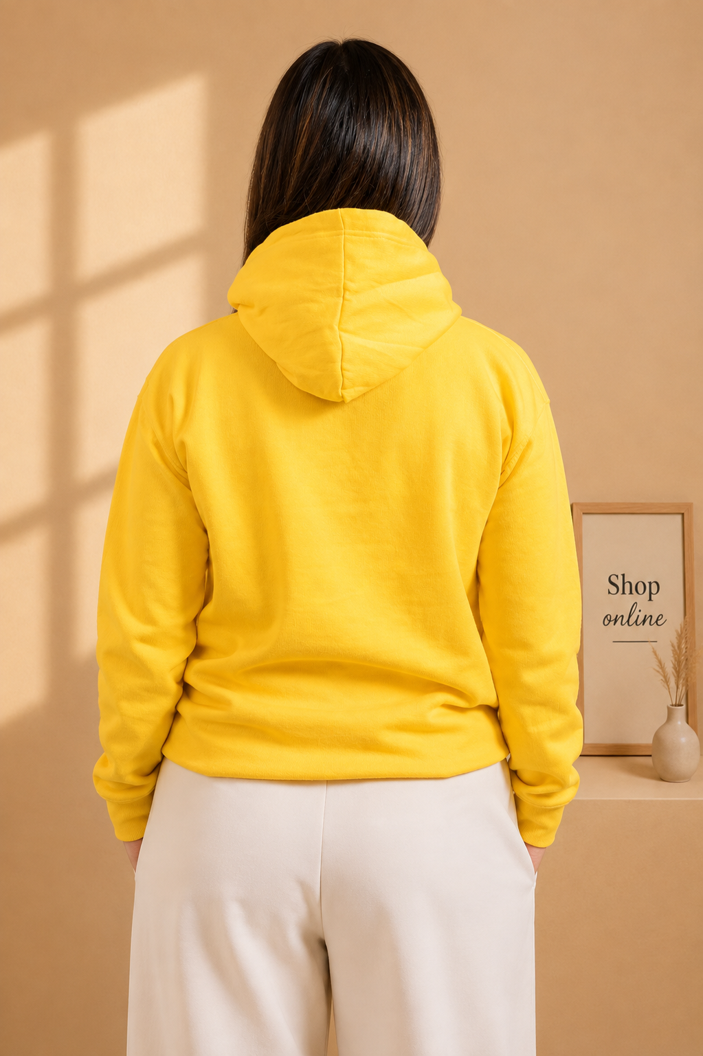 Basic Yellow Hoodie // Women