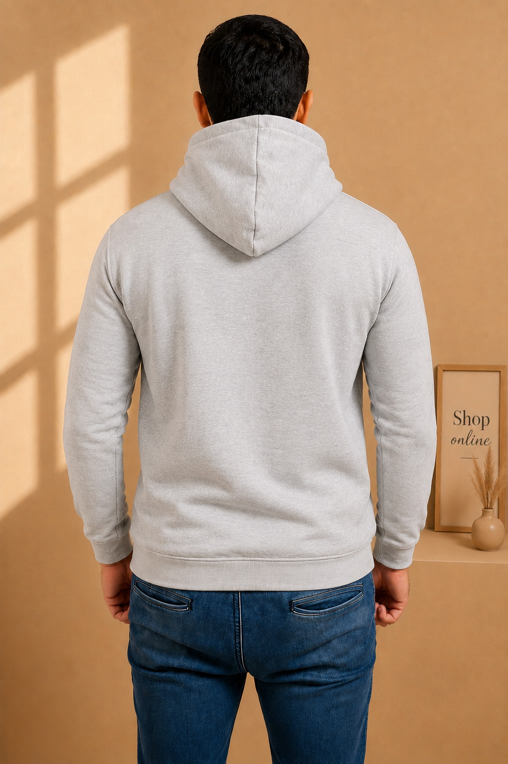 Basic Grey Hoodie // Men