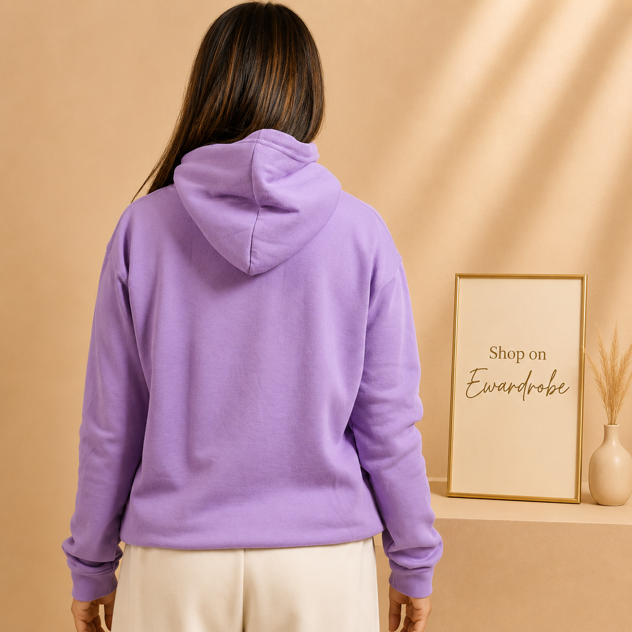 Basic Lavender Hoodie // Women