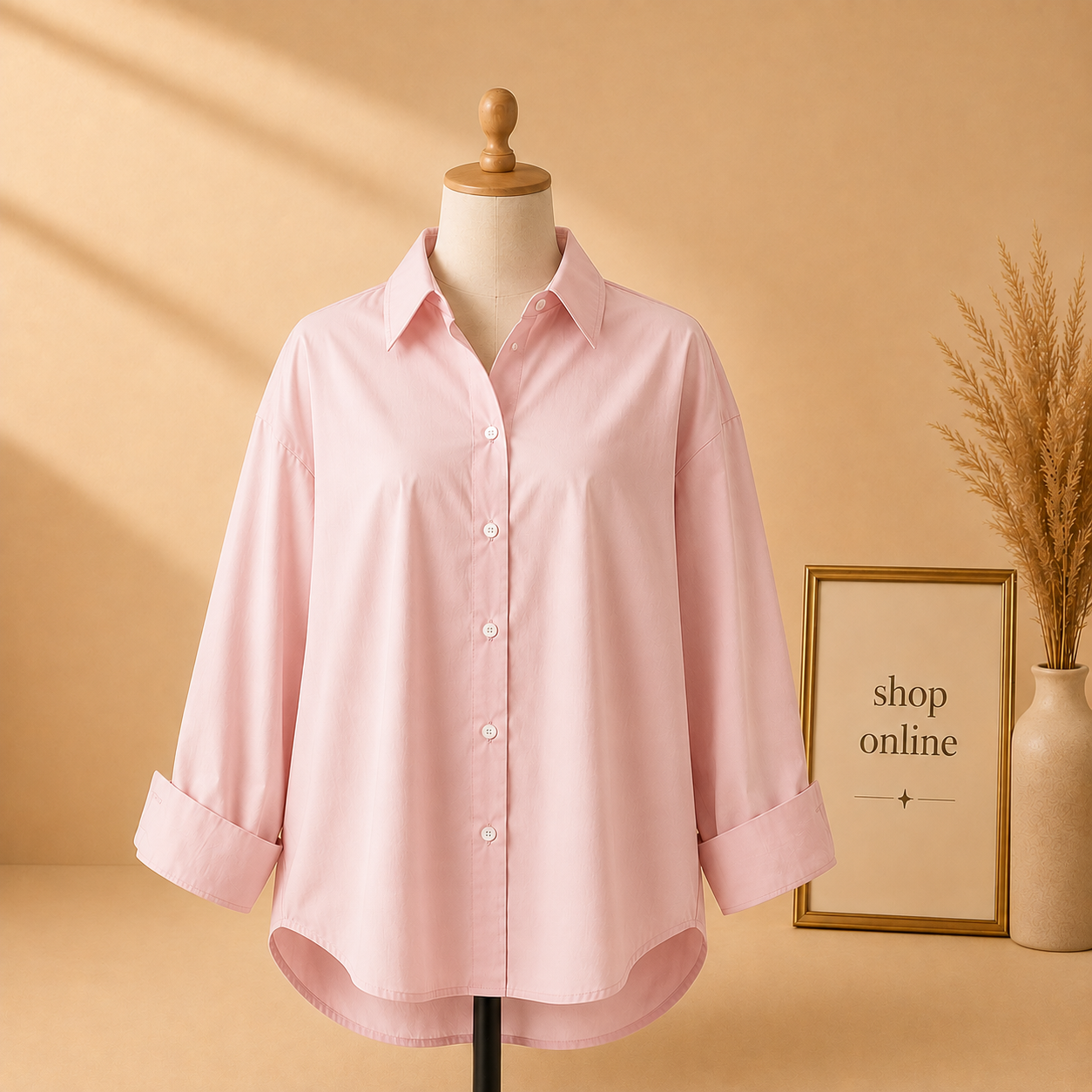 Pink Formal Shirt