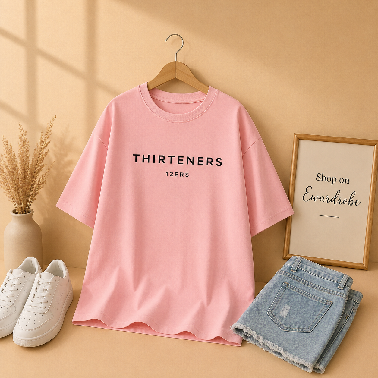 PINK THIRTENERS TSHIRT