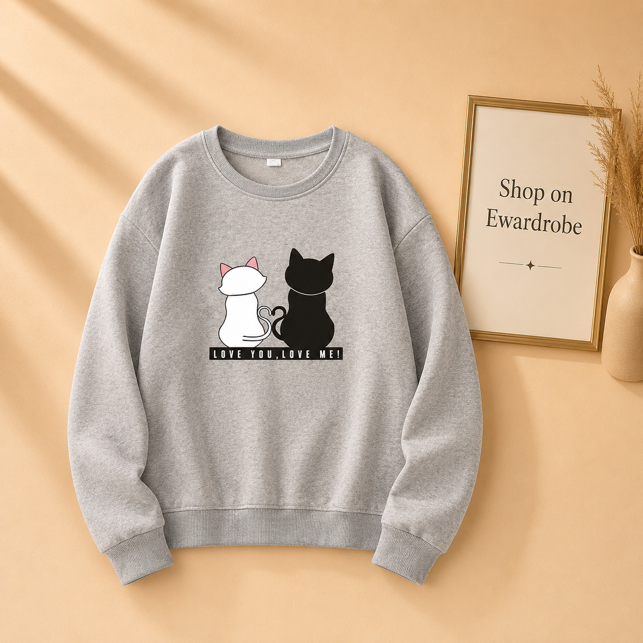 LOVE YOU LOVE ME SWEATSHIRT