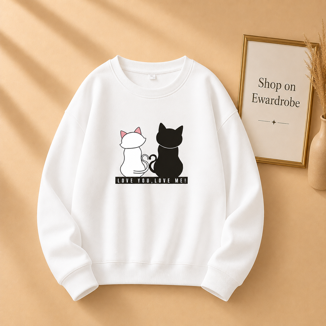 LOVE YOU LOVE ME SWEATSHIRT