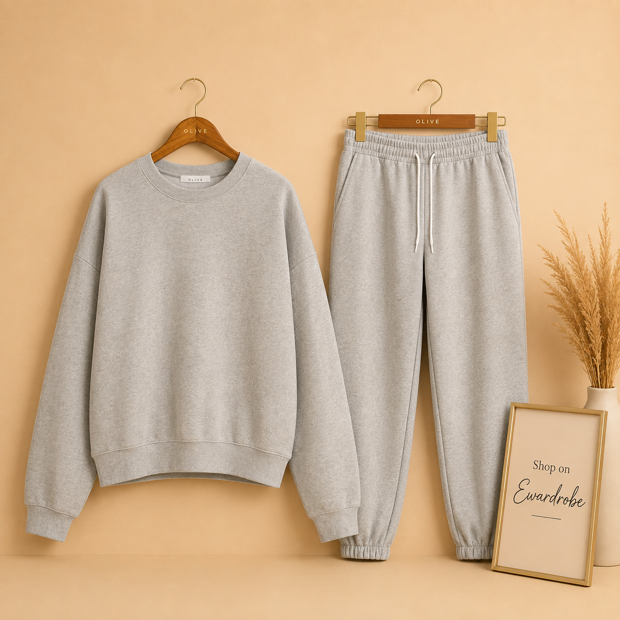 Grey Plain tracksuit