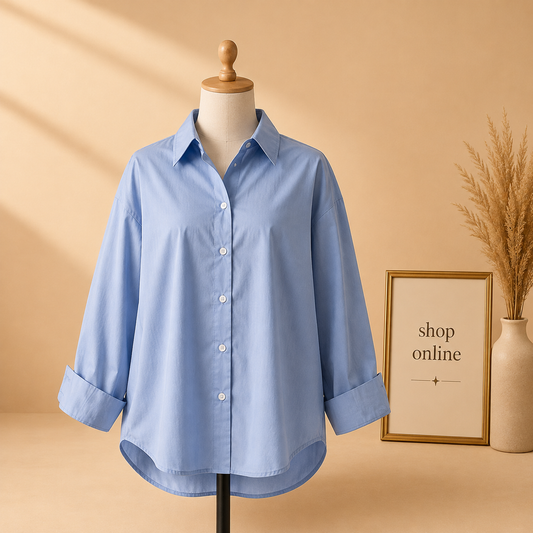 Sky Blue Formal Shirt