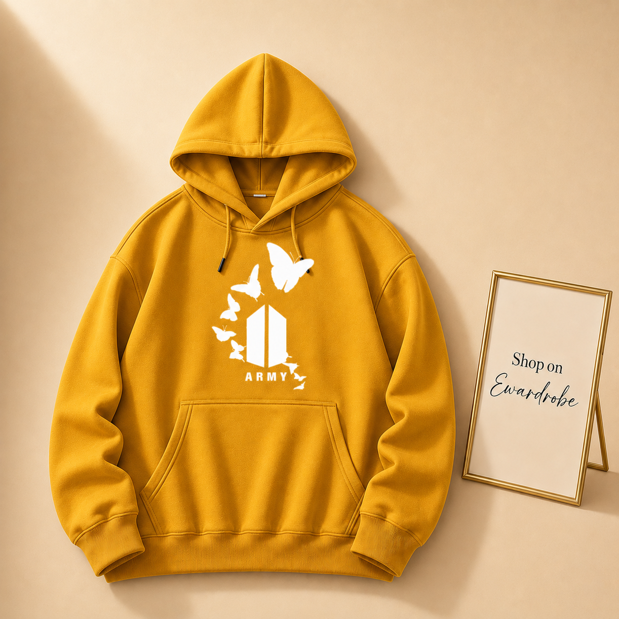 Army Butterfly Hoodie