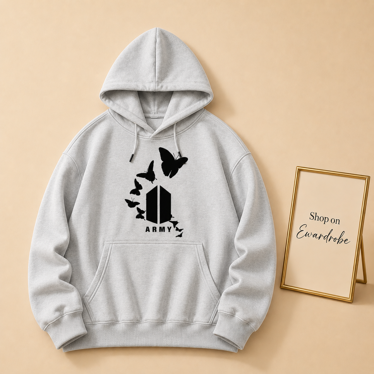 Army Butterfly Hoodie