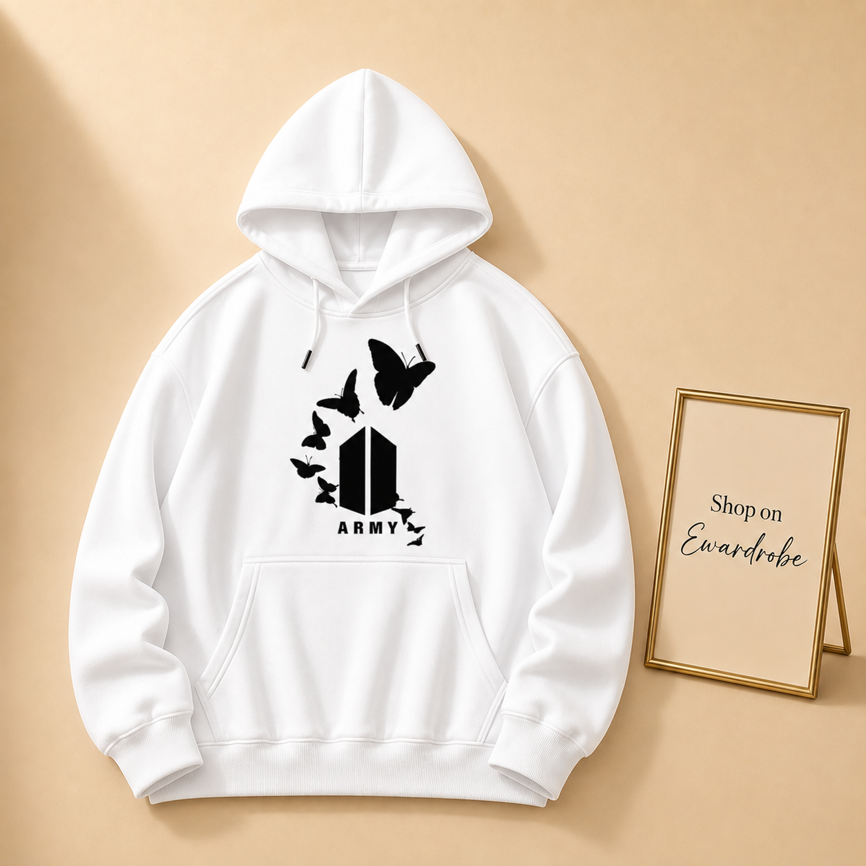 Army Butterfly Hoodie