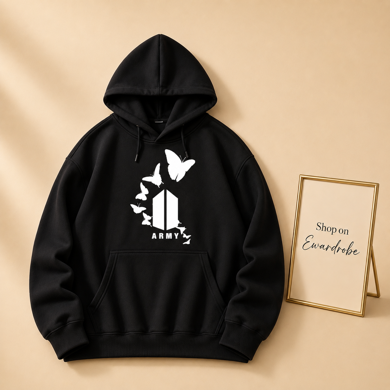 Army Butterfly Hoodie