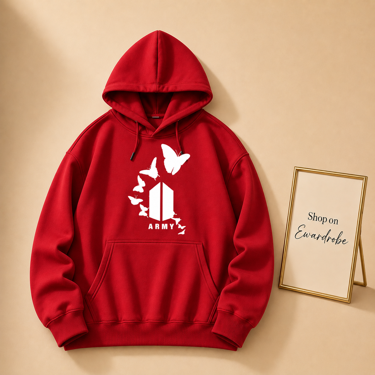 Army Butterfly Hoodie