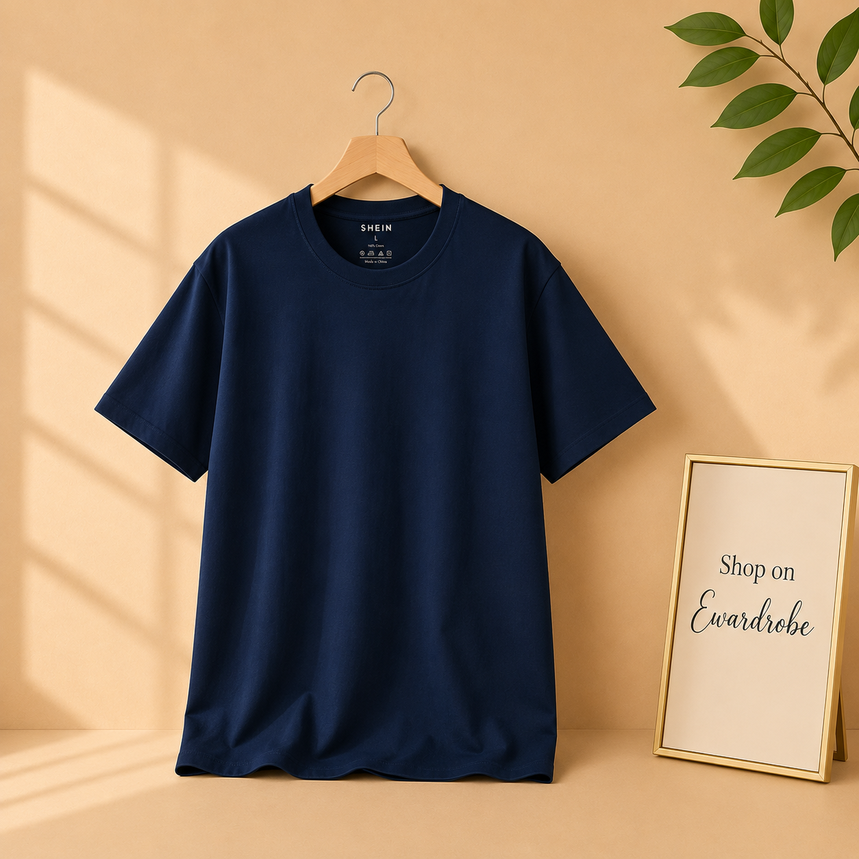 NAVY BLUE PLAIN TSHIRT