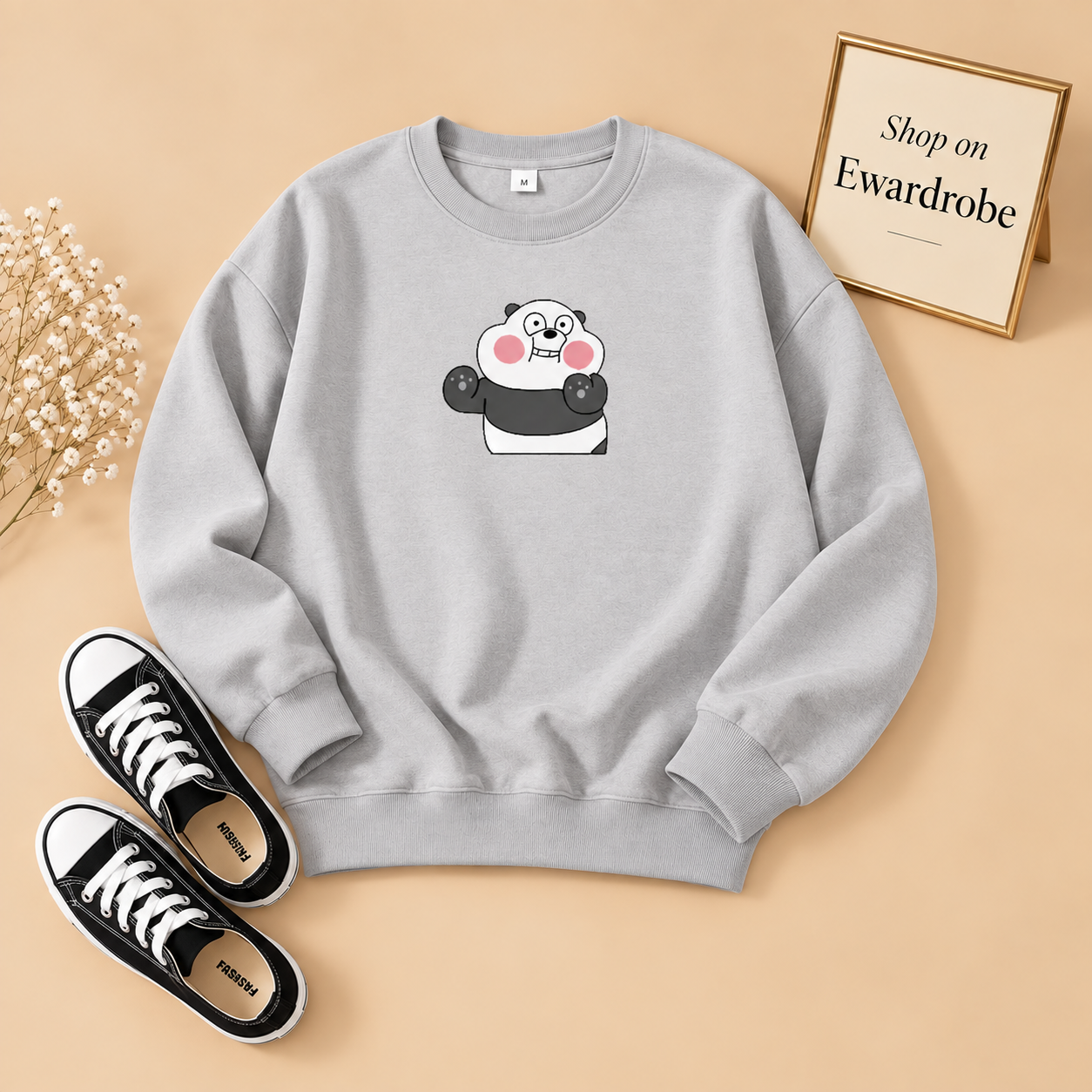 Blushing Panda Sweatshirt