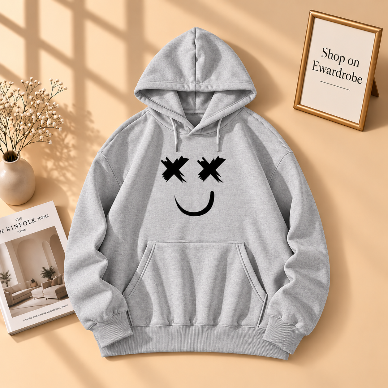 Marshmallow Printed Hoodie