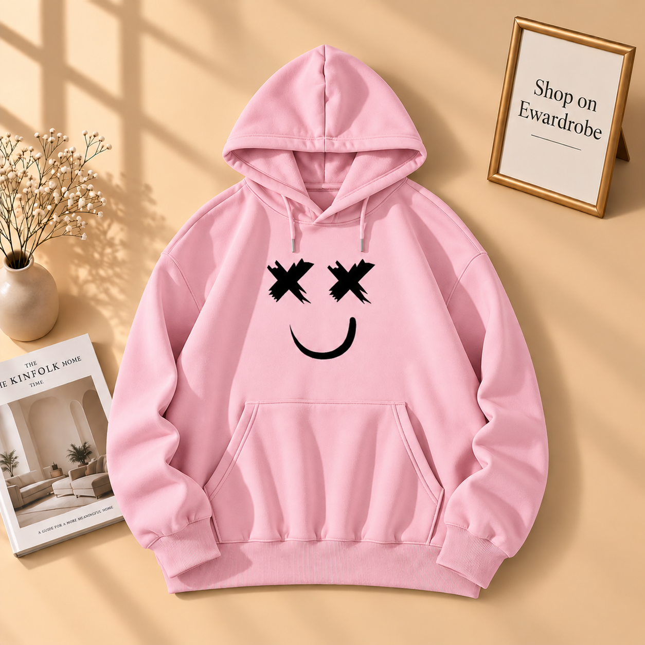 Marshmallow Printed Hoodie