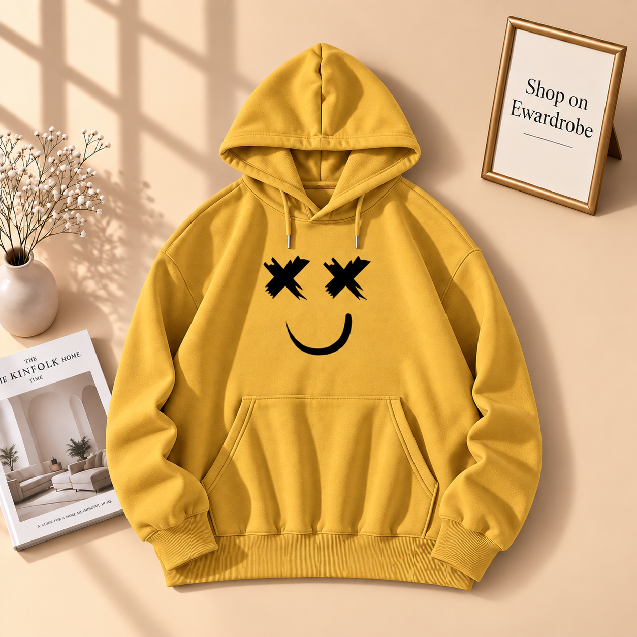 Marshmallow Printed Hoodie
