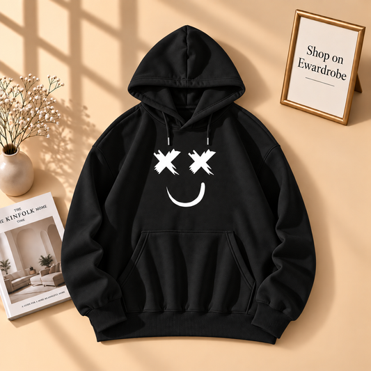 Marshmallow Printed Hoodie