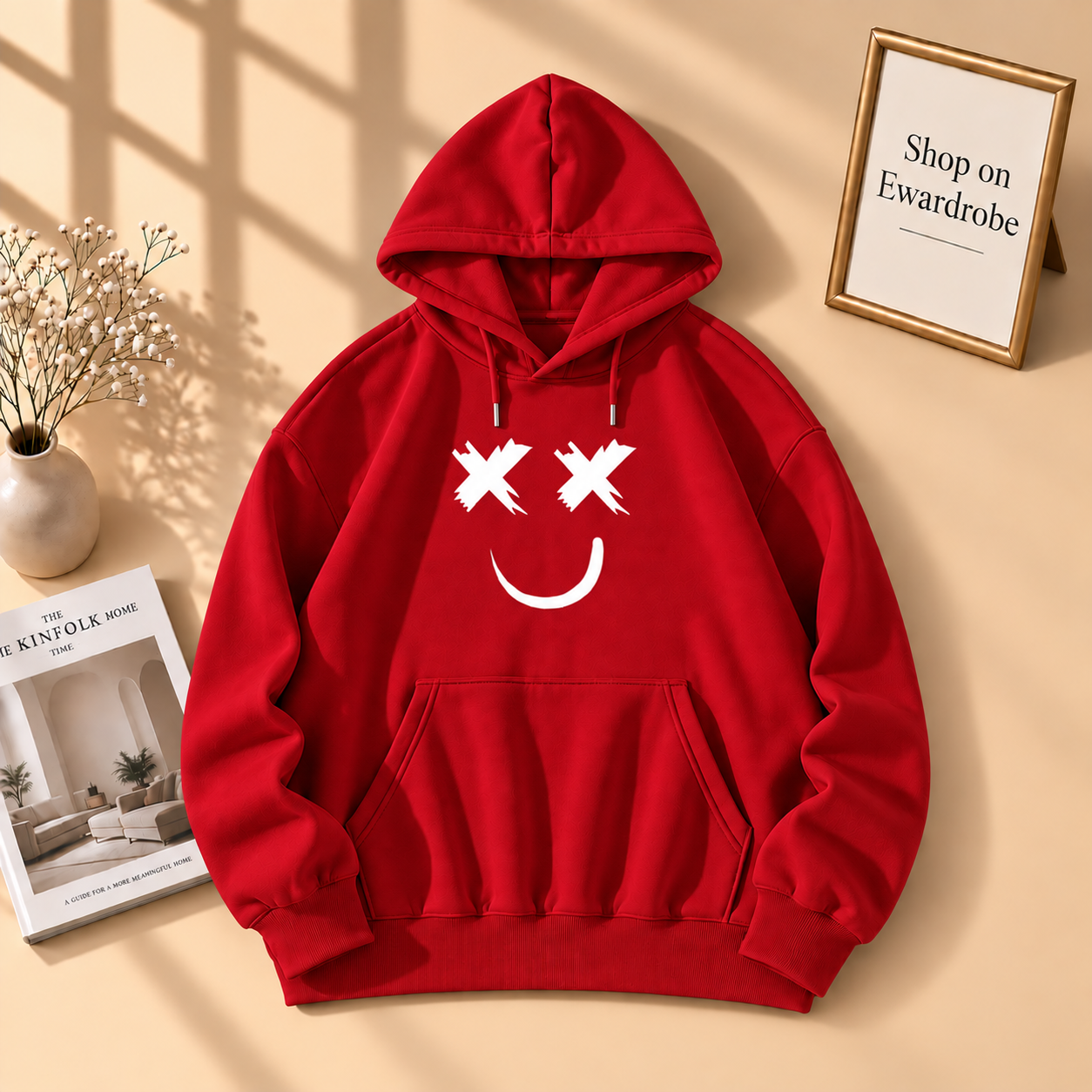 Marshmallow Printed Hoodie