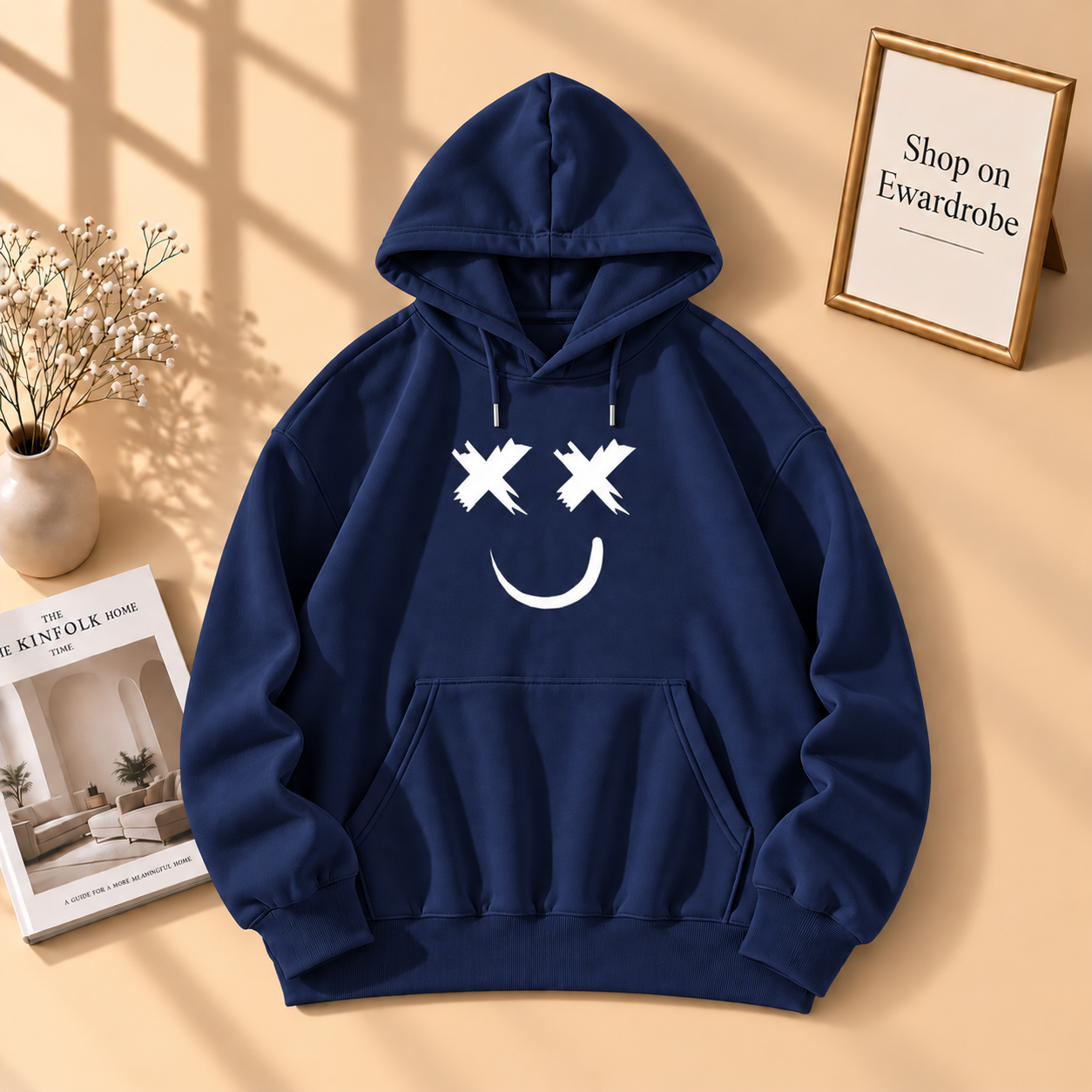 Marshmallow Printed Hoodie