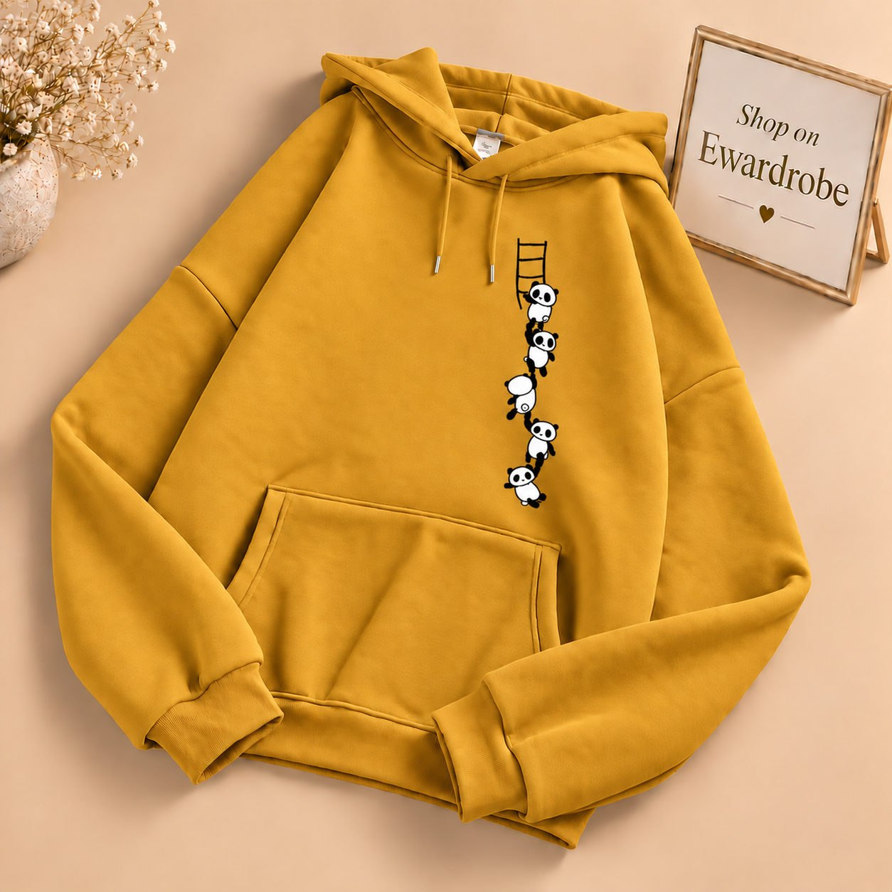 Climbing Bear Hoodie