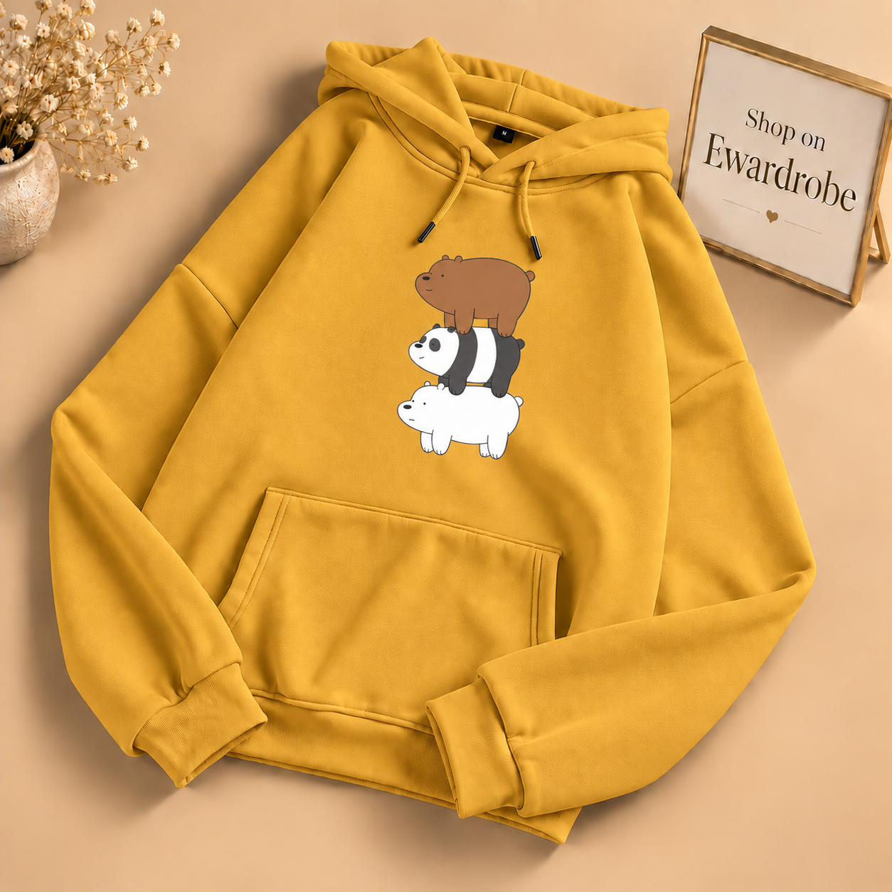 Panda Over Panda Hoodie