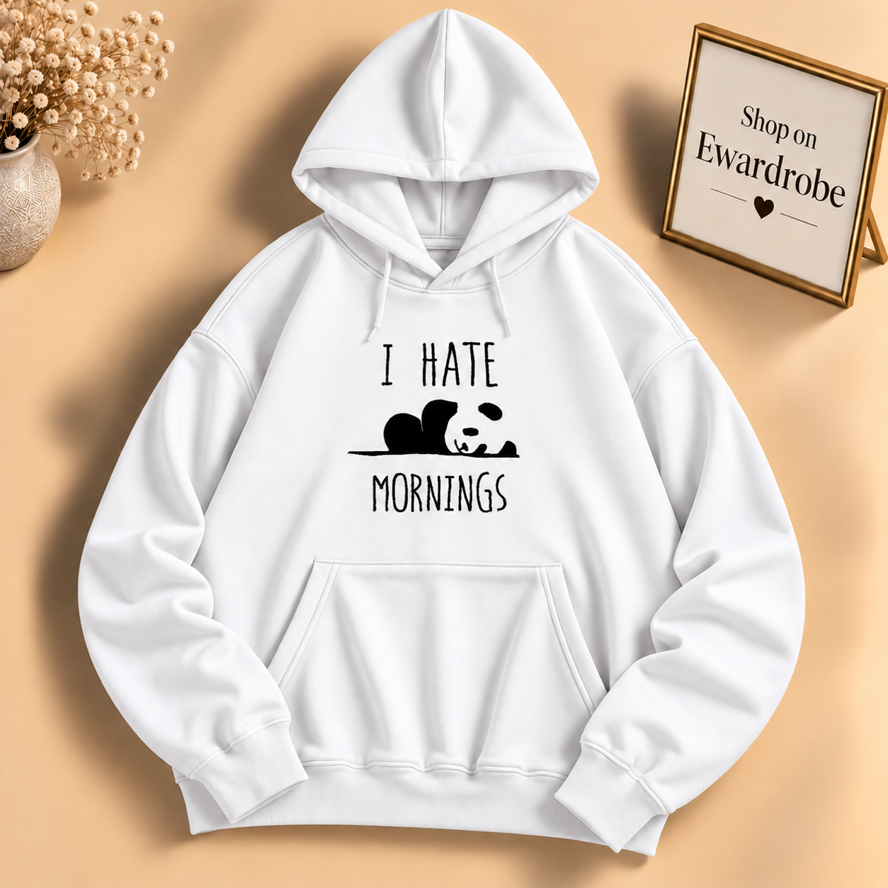 I Hate Morning Hoodie