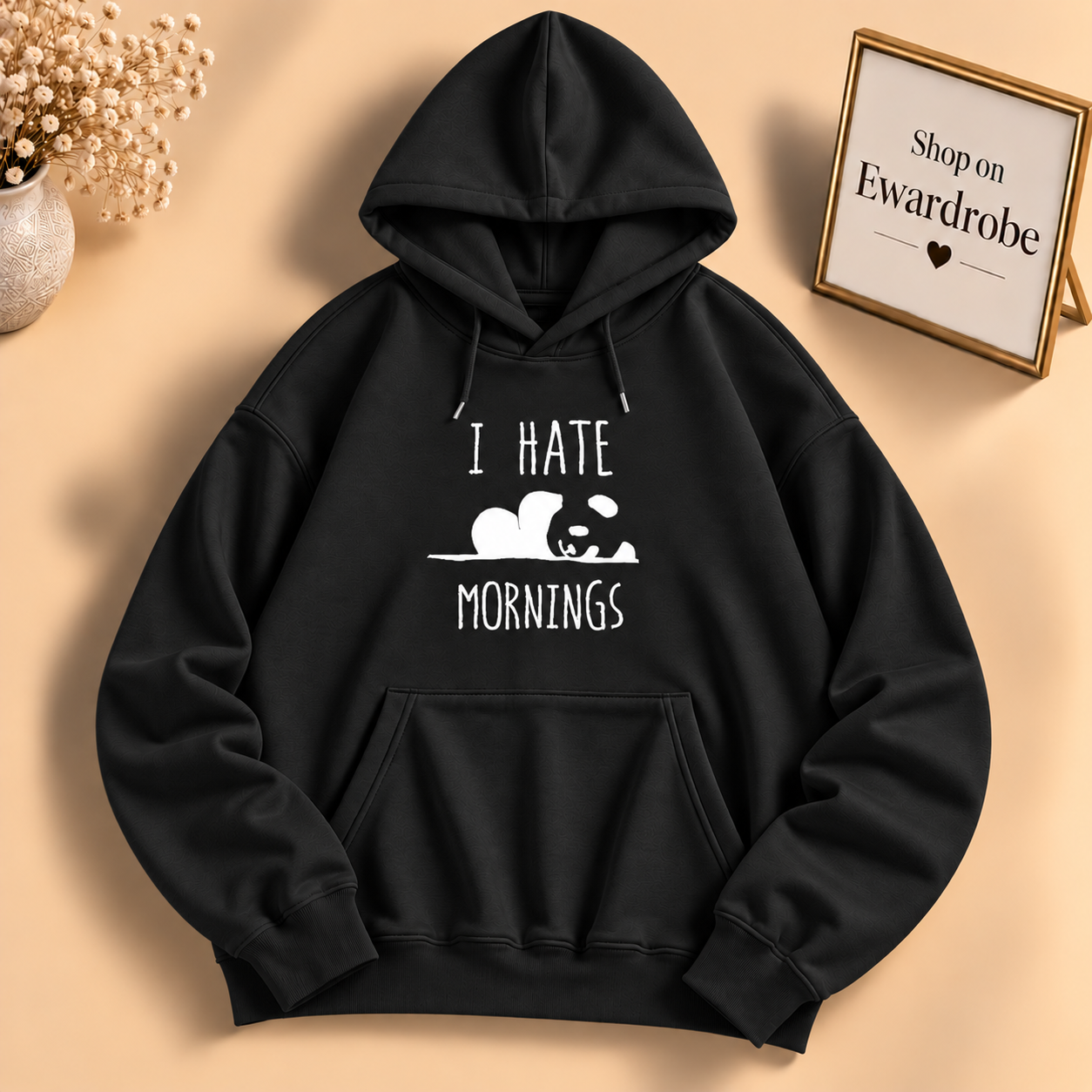 I Hate Morning Hoodie