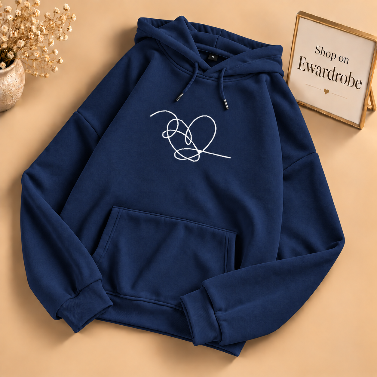 String Heart Hoodie